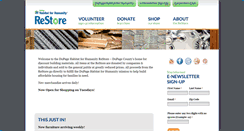 Desktop Screenshot of dupagerestore.com